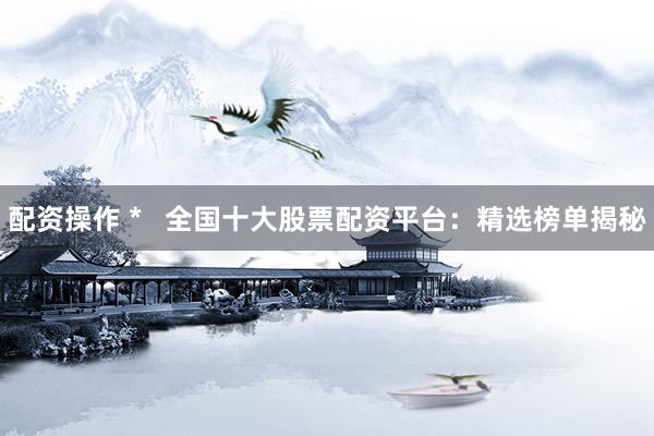 配资操作 *   全国十大股票配资平台：精选榜单揭秘